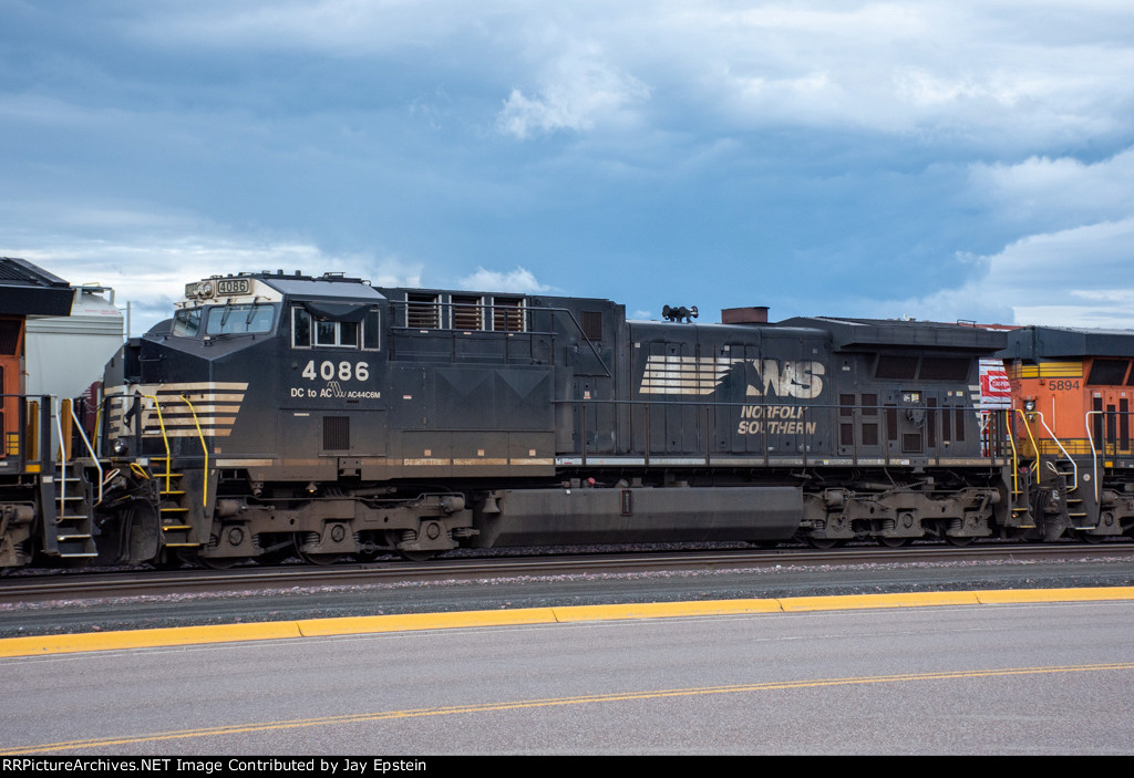 NS 4086 rests at Shelby 